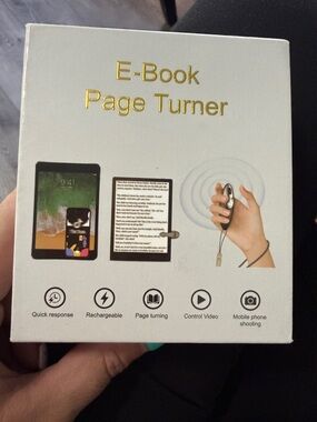 E-Book Page Turner Remote - Silver